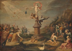 Fortuna schenkt haar geschenken, ca. 1645