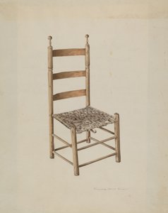 Ladderrugstoel