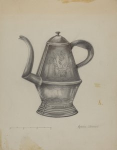 Pa. Duitse Koffiepot door Florence Stevenson