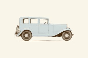 Auto uit de Jaren 30 door Florent Bodart