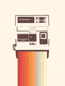 Instant Camera Regenboog, 2019