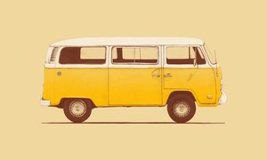 Gele Bus