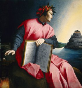Allegorisch portret van Dante door Florentine 16th Century