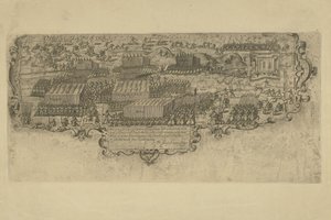 Slag bij de Leffingedijk tussen de Staatse troepen van Ernst Casimir van Nassau en de Spaanse van Albrecht van Oostenrijk, 1600