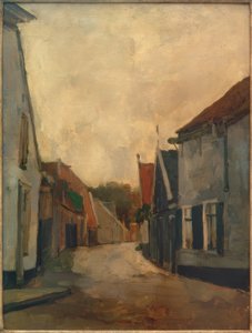 Straat op Texel door Floris Verster