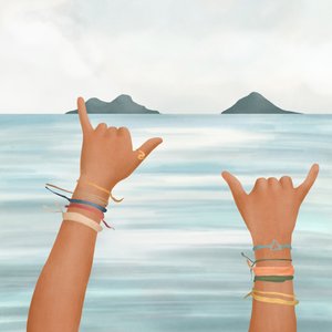 Shaka Hands Tropische Oceaan