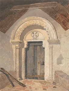 Normandische deuropening, Tottenhill Church, Norfolk