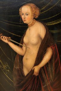 Duits: Selbstmord der Lucretia De zelfmoord van Lucretia