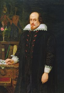 Portret van William Shakespeare, 1849
