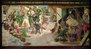 De Vestiging van de Vlaamse Wevers in Manchester in 1363