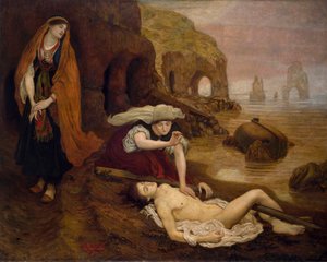 De Vondst van Don Juan door Haidee door Ford Madox Brown