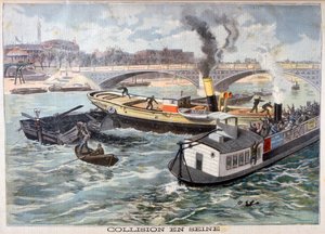 Botsing op de Seine, Parijs, 1897