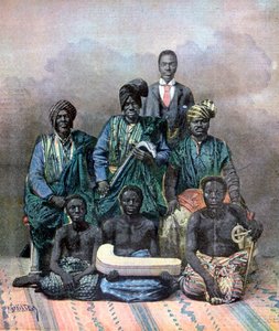 Koning Behanzin van Dahomey, 1893