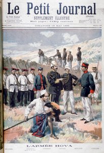 Het Hova-leger, Madagaskar, 1895 door Fortuné Méaulle