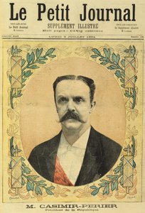 Monsieur Jean Casimir-Perier (1847-1907) uit Le Petit Journal, 9 juli 1894