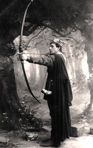 Lewis Waller, Engelse acteur, 1907 door Foulsham and Banfield