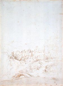 Een Italiaanse Heuvelstad (recto)