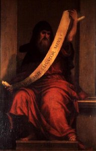 Profeet Job door Fra Bartolomeo