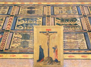 Kruisiging (detail) door Fra  Angelico