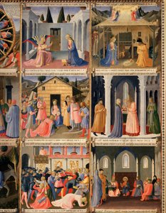 Leven van Christus, Armadio degli Argenti door Fra  Angelico