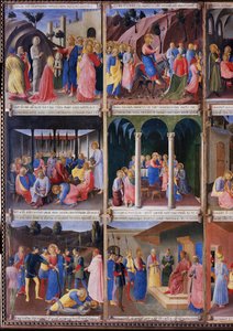 Leven van Christus, Armadio degli Argenti door Fra  Angelico