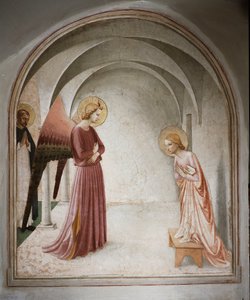 De Annunciatie door Fra  Angelico