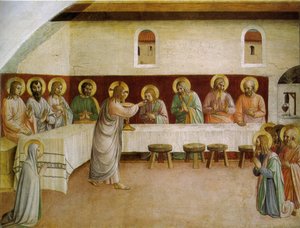 Laatste Avondmaal door Fra Angelico