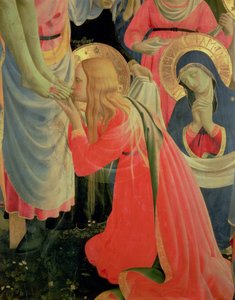 Santa Trinita Altaarstuk (detail) door Fra Angelico