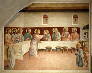 De communie van de heiligen door Fra Angelico
