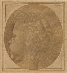 Hoofd van een Kind [recto] door Fra Bartolommeo