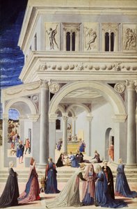 De geboorte van de Maagd, 1467 door Fra Carnevale