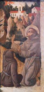 St. Franciscus van Assisi ontvangt de stigmata