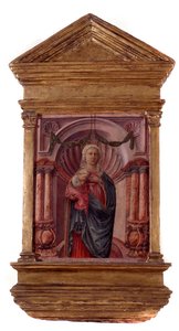 Maagd met kind door Fra Filippo Lippi