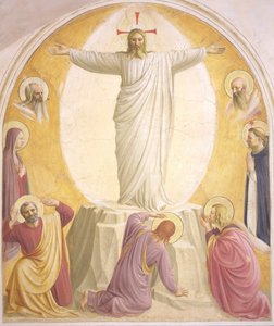 De Transfiguratie van Jezus door Fra Giovanni Angelico da Fiesole