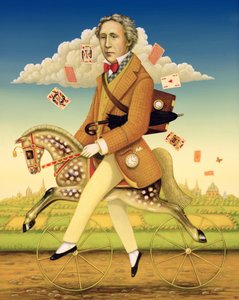 Lewis Carroll (1832-98), 2001 door Frances Broomfield