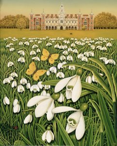 Sneeuwklokjesdag, Hatfield House door Frances Broomfield