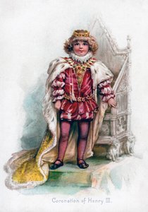 Kroning van Hendrik III door Frances Brundage