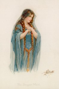 Het bedelmeisje door Frances Brundage