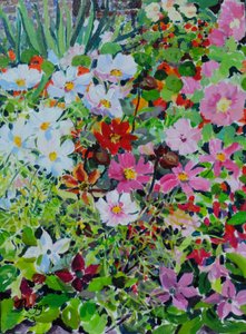 Summer Profusion, 2022 (acryl op doek)
