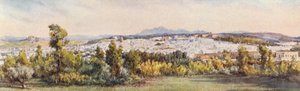 Tunis vanaf de Belvedere
