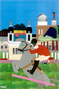 Olympisch Paardensportevenement in Greenwich Park, 2012 door Frances Treanor
