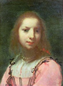 Portret van een jonge vrouw, c.1640 door Francesco (attr. to) Furini