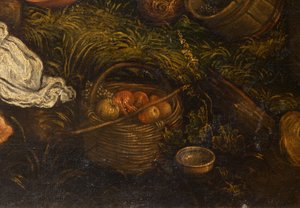 Herfst Oogst (Druivenpluk) (detail)