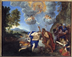 De doop van Christus door Francesco Albani