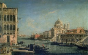 Het douanehuis van Venetië door Francesco Albotto