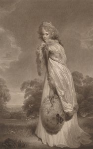Elizabeth Farran, 1792 door Francesco Bartolozzi