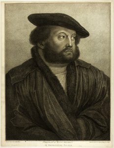 Hans Holbein door Francesco Bartolozzi