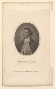 Ignatius Sancho, 1802 door Francesco Bartolozzi