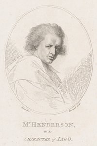 John Henderson, in de Rol van Iago uit Shakespeare