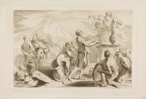 Offer van Noach door Francesco Bartolozzi